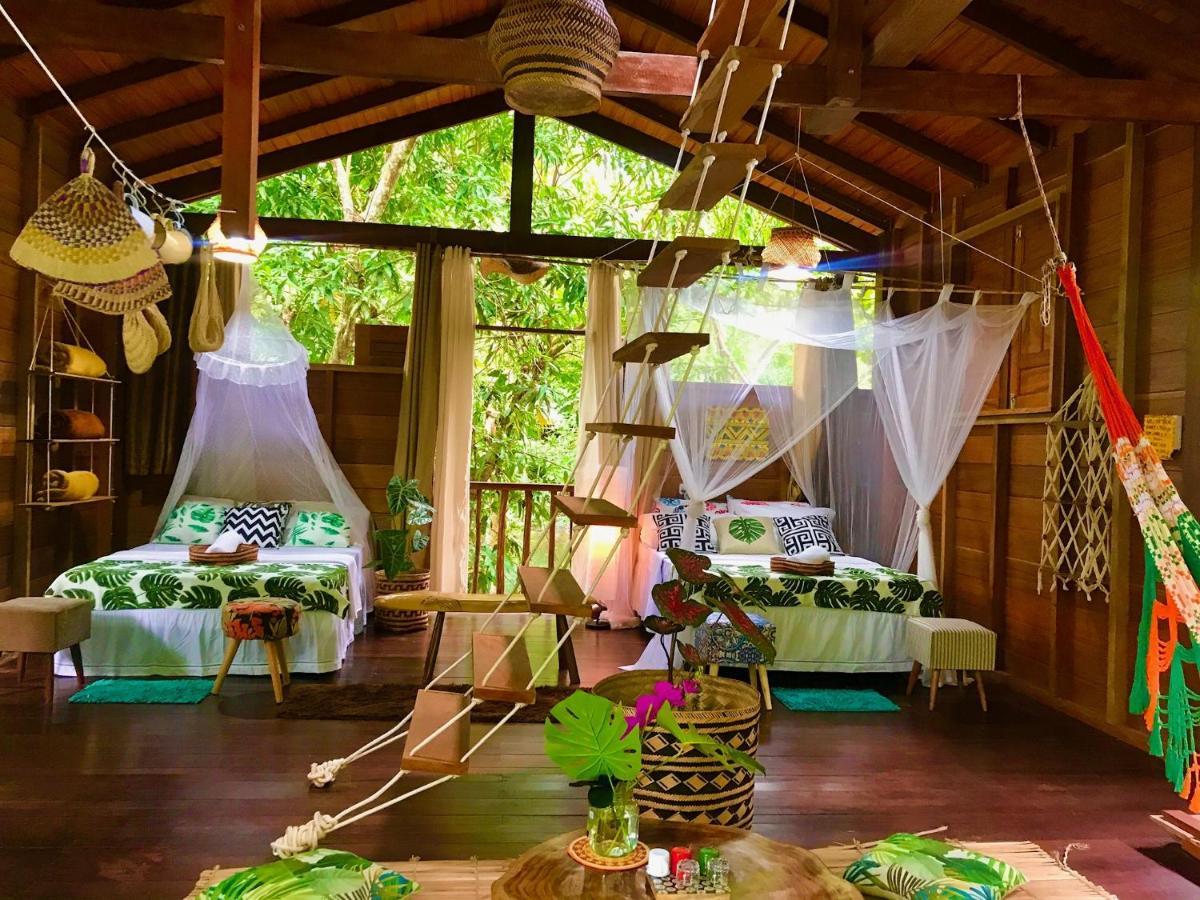 Casa Da Arvore, Sonho Na Amazonia, 2Min A Pe Da Praia ألتر دو تشاو المظهر الخارجي الصورة