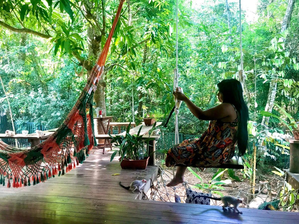 Casa Da Arvore, Sonho Na Amazonia, 2Min A Pe Da Praia ألتر دو تشاو المظهر الخارجي الصورة