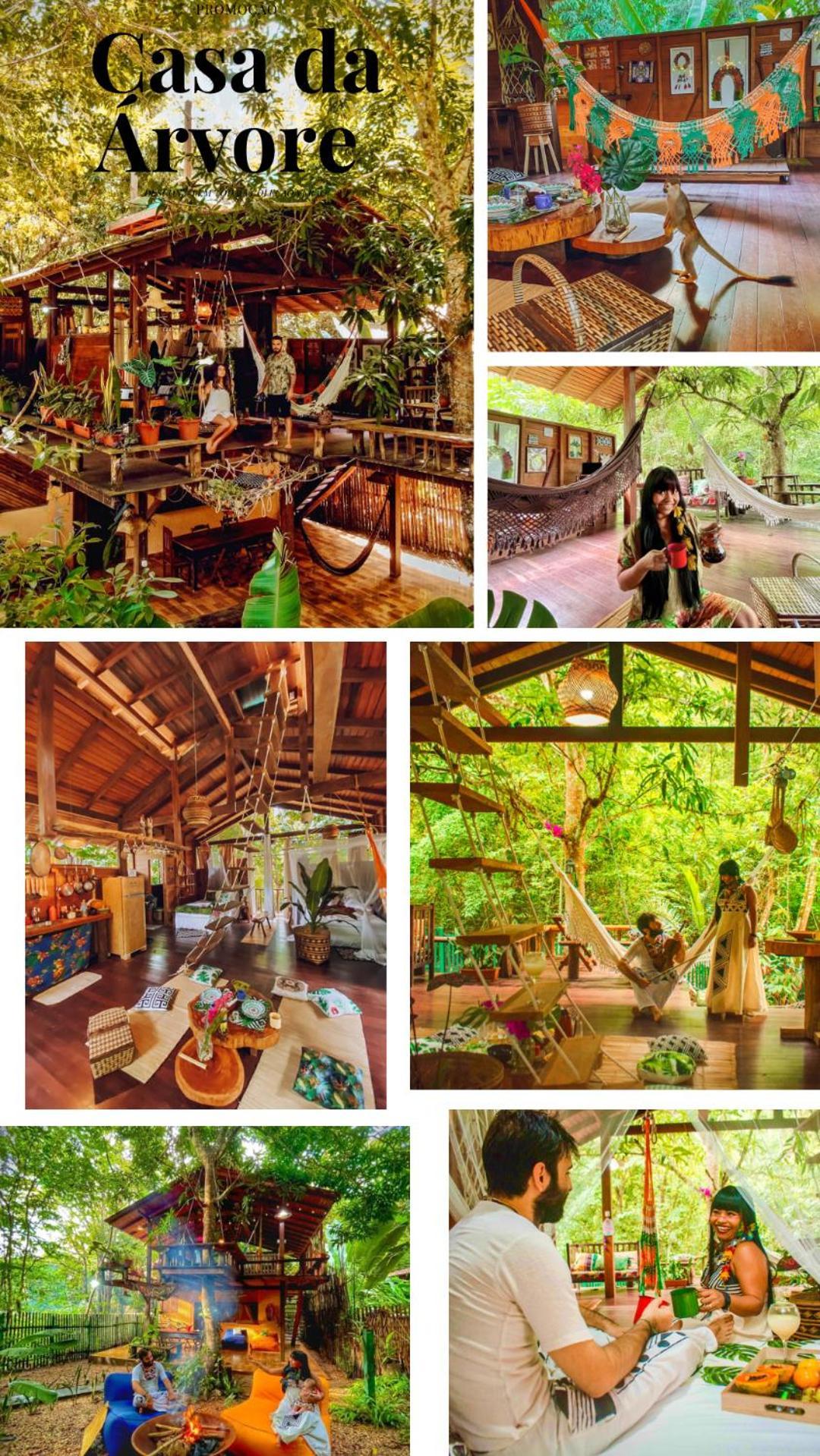 Casa Da Arvore, Sonho Na Amazonia, 2Min A Pe Da Praia ألتر دو تشاو المظهر الخارجي الصورة